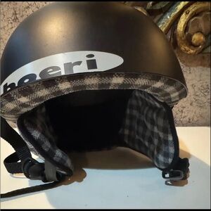Boeri Black Kids Ski Helmet